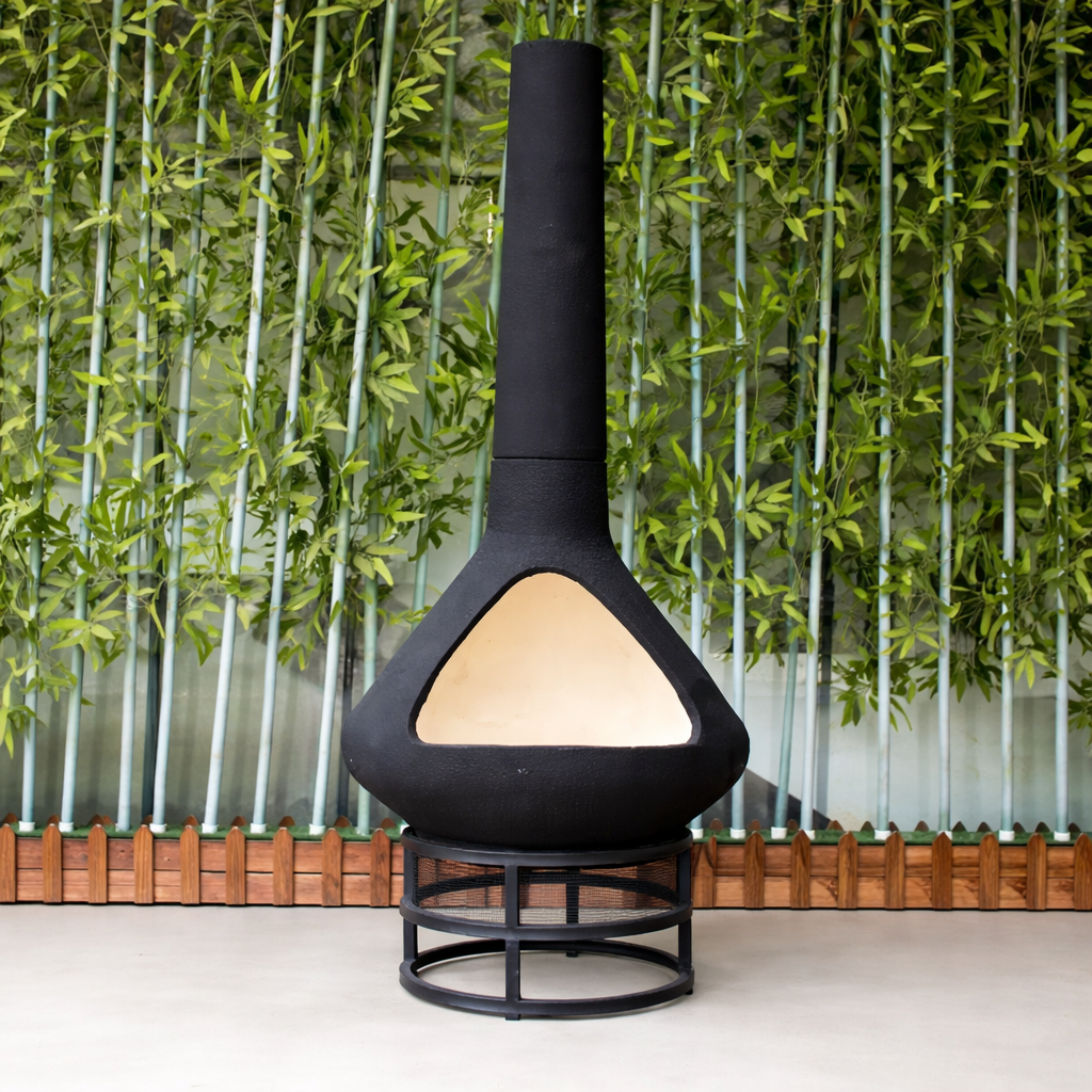 EmberCraft Nova Chiminea Fire Pit